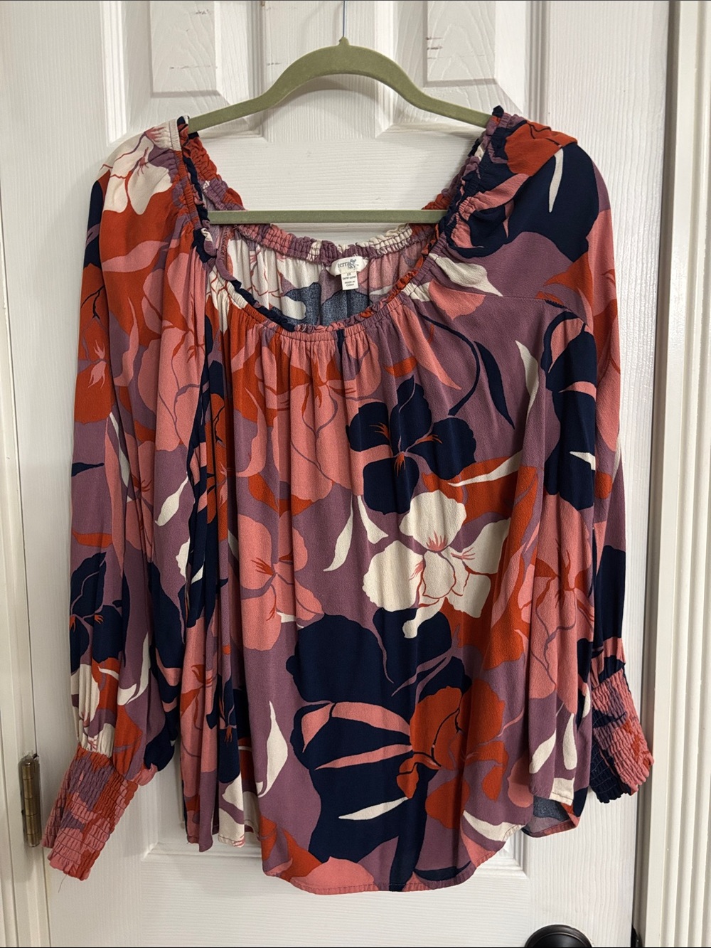 Women's Floral Blouse - Pink Multi
